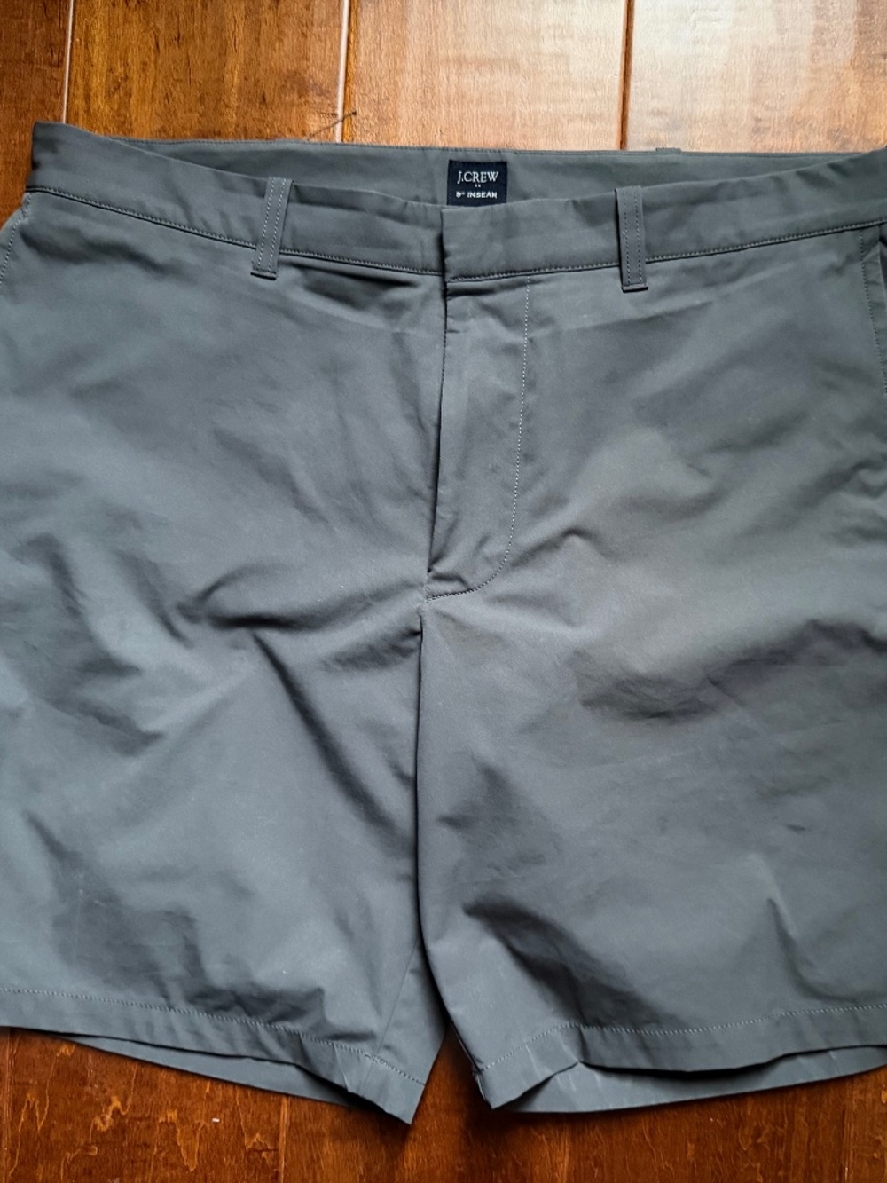 J.Crew Factory 9" Tech Short Gray 36